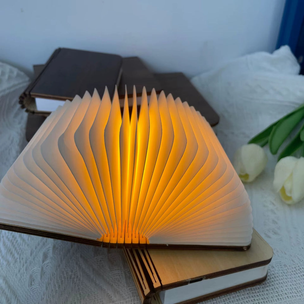 Mini Wooden LED Night Lamp
