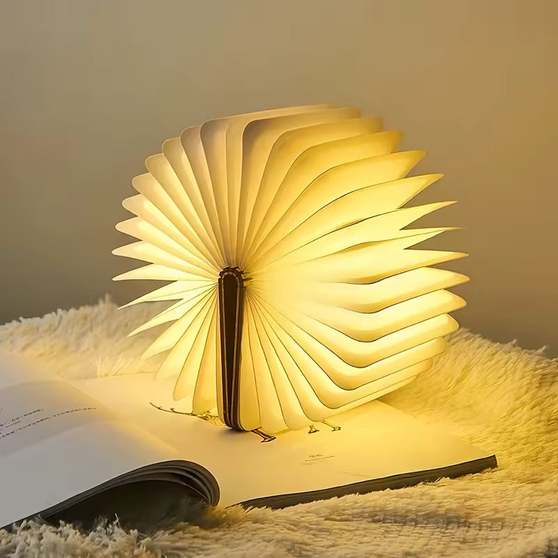 Mini Wooden LED Night Lamp